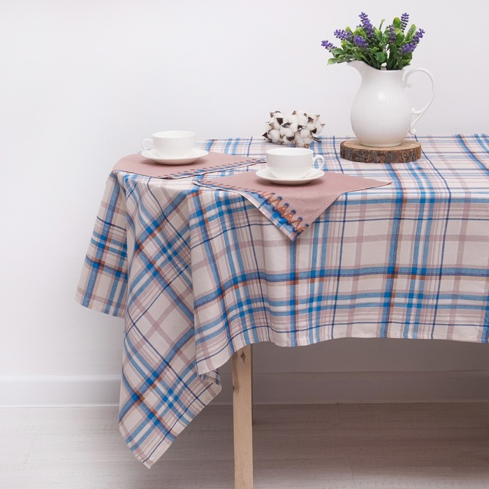 Скатерть "Марсель" 140х220 см,салфетка 30х30 см(6шт)