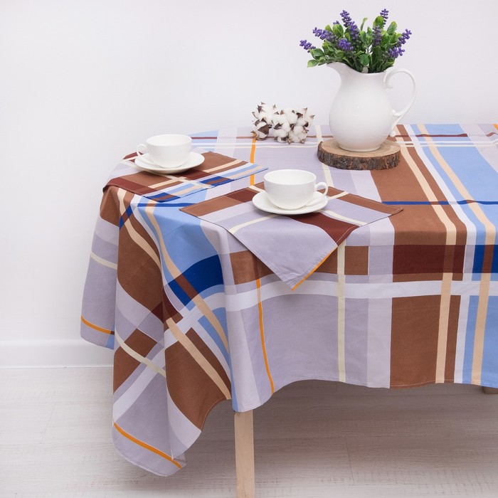 Скатерть "Орлеан" 140х220 см,салфетка 30х30 см(6шт)