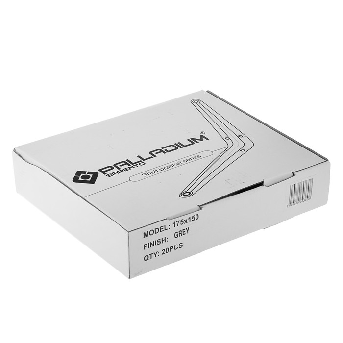 Кронштейн PALLADIUM, 175х150 мм, серый