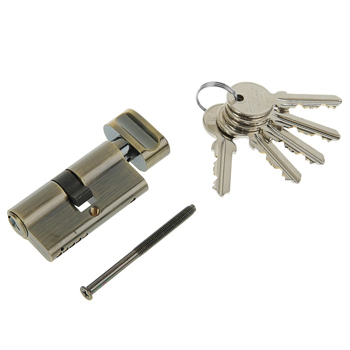 Цилиндровый механизм PALLADIUM 2J04 60T01 AB, цвет бронза