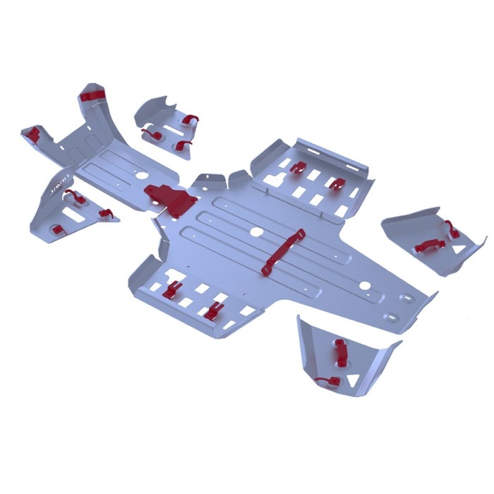 Комплект защит днища Rival для Yamaha ATV Kodiak 2016-, 444.7132.1