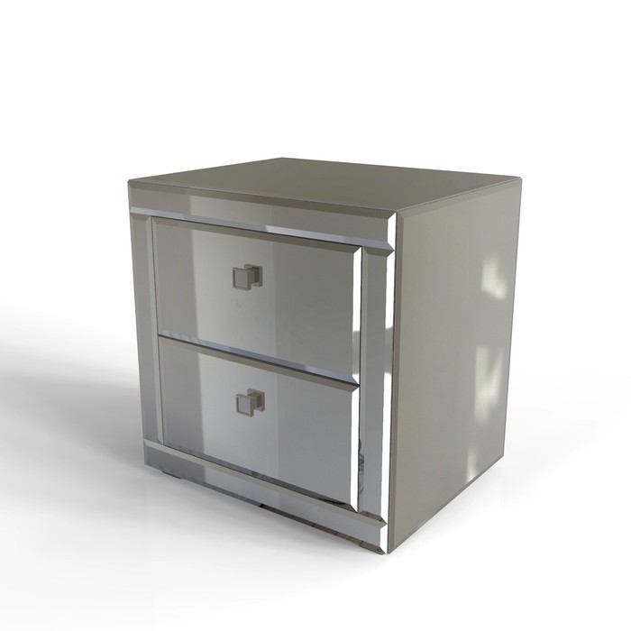 Тумба зеркальная, 4 мм, фацет 10 мм, корпус ЛДСП 16 мм, арт_30