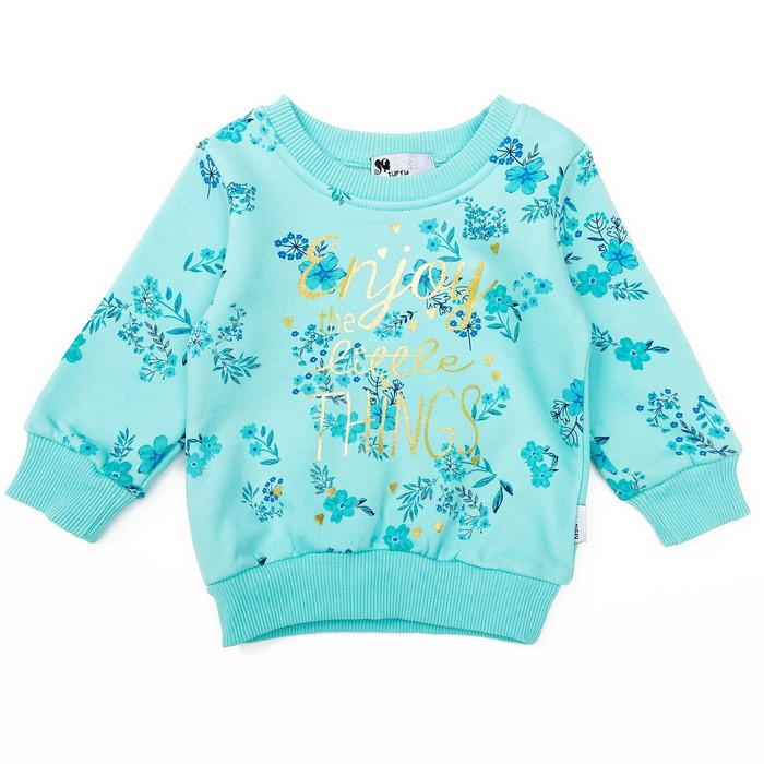 Джемпер для девочки, рост 98 см, цвет мятный MR17-044