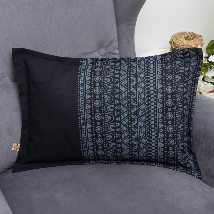 Подушка декоративная 05-186 FROST 54х39х15 см, хл 100%, ПЭ