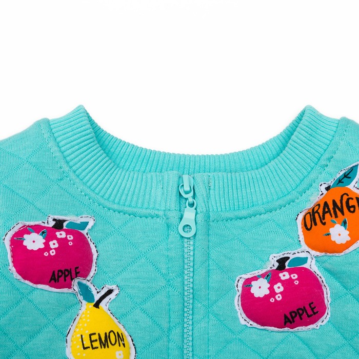 Кардиган для девочки, рост 86 см, цвет мятный LR17-0358_М