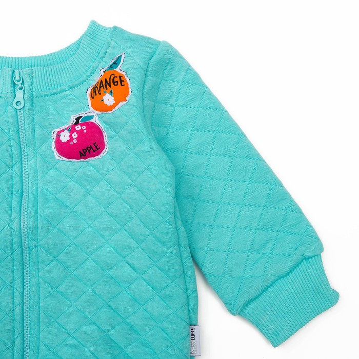 Кардиган для девочки, рост 86 см, цвет мятный LR17-0358_М