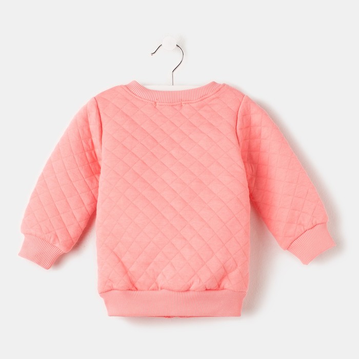 Кардиган для девочки, рост 92 см, цвет персиковый LR17-0358_М