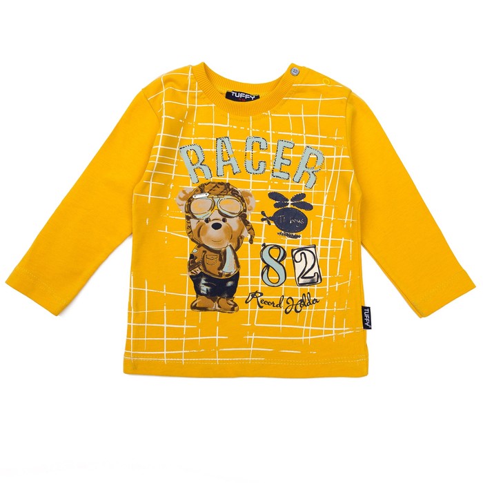 Джемпер для мальчика, рост 74 см, цвет жёлтый G17-508_М