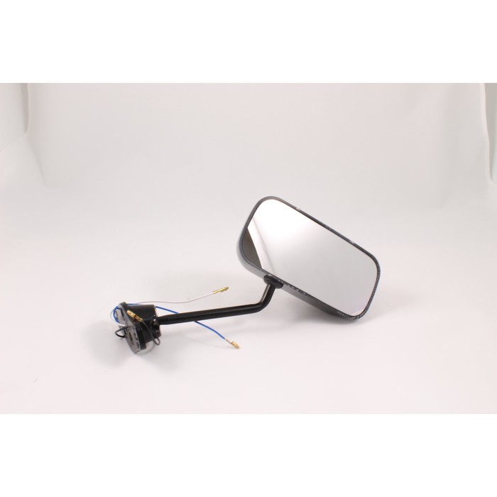 Зеркало боковое универсальное F1, антиблик, карбон, 6 диодов, 2 шт.