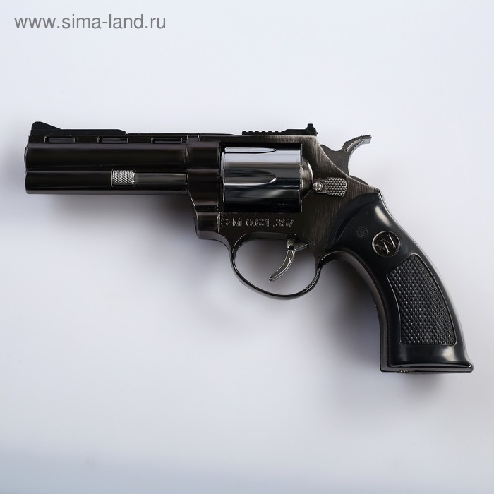 Зажигалка газовая Пистолет, пьезо пистолет сувенирный зажигалка автоген с кобурой на стойке натуральны размер