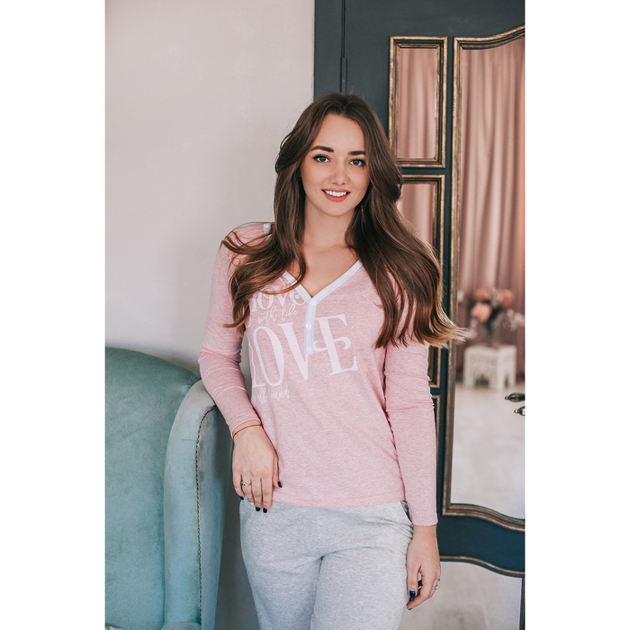 Джемпер женский  KAFTAN "Love", р-р XS (40-42), 100% хл