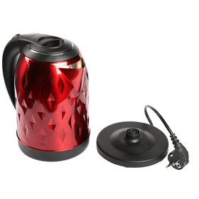 

Чайник электрический HOMESTAR HS-1013, металл, 2 л, 1500 Вт, красный