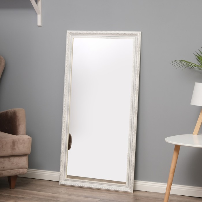 Зеркало настенное «Верона», белое, 60х120 см