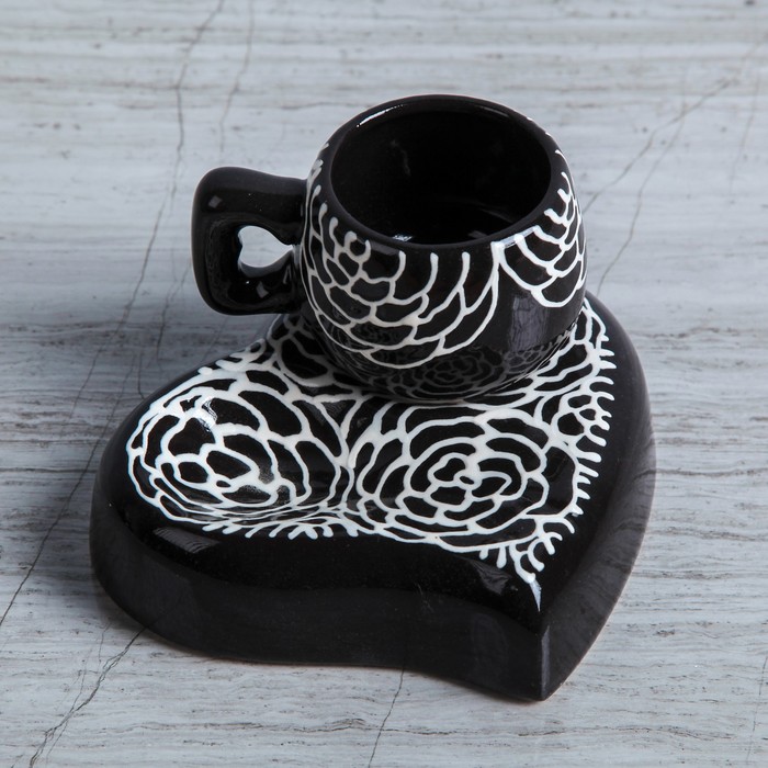 Чашка "Эгоист"  темный микс