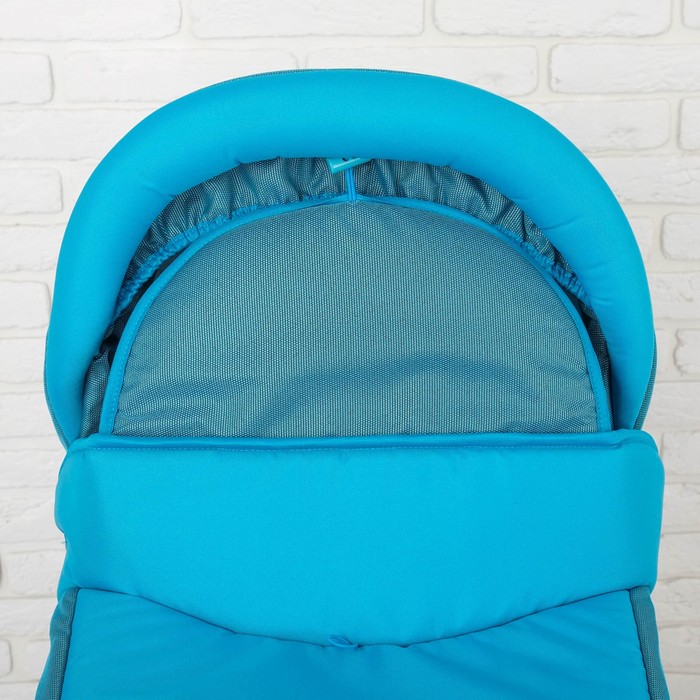 Коляска детская классическая «Лира», цвет бирюзовый