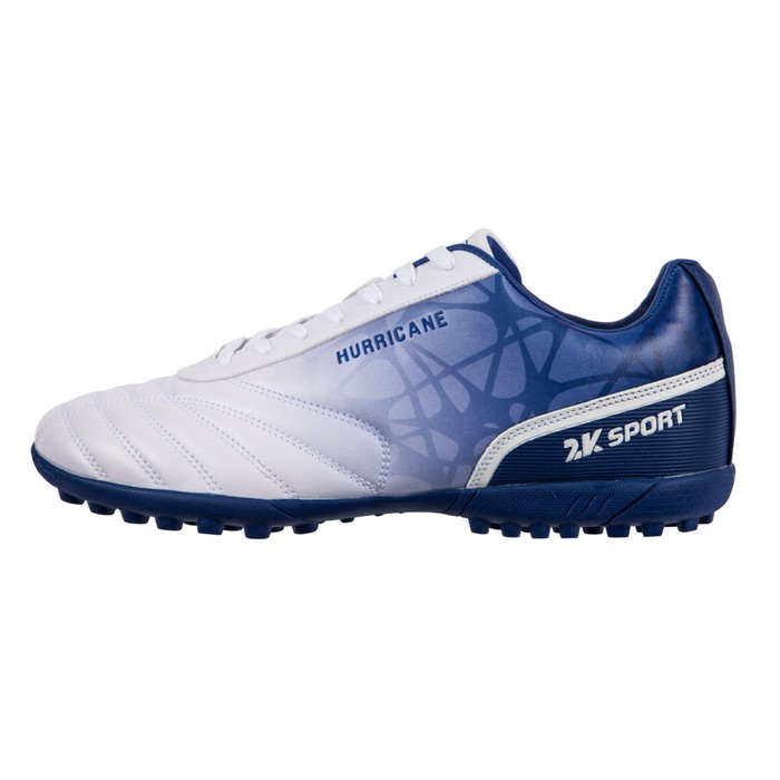 Футбольные бутсы 2K Sport Hurricane TF, white/royal, размер 42,5