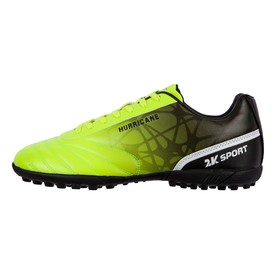 

Футбольные бутсы 2K Sport Hurricane TF, lime/black, размер 43