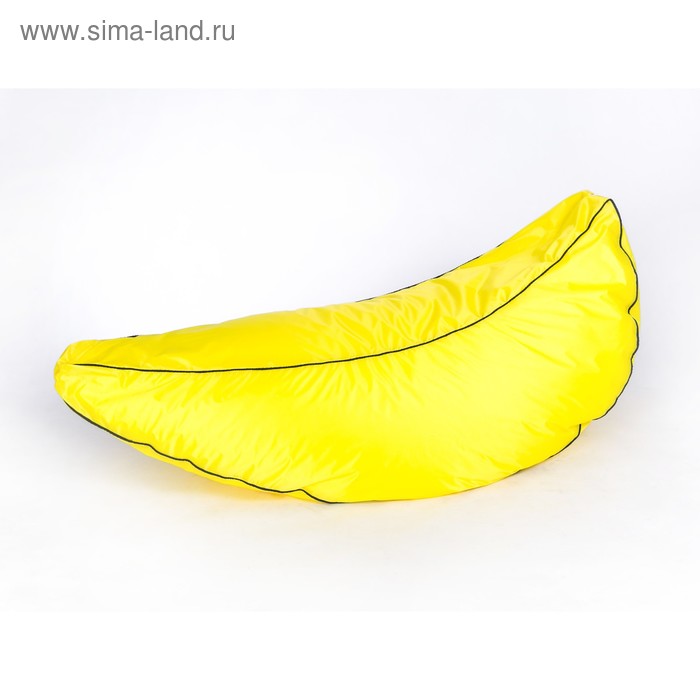 фото Кресло - мешок «банан» малый, длина 110 см, толщина 45 см, цвет жёлтый, плащёвка wowpuff