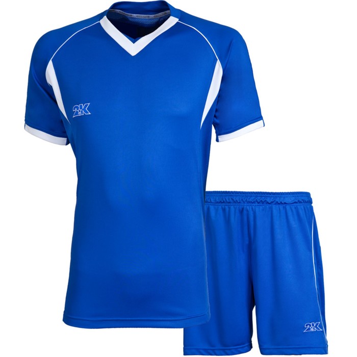 Комплект футбольной формы 2K Sport Agio, royal/royal/white, размер XXXL