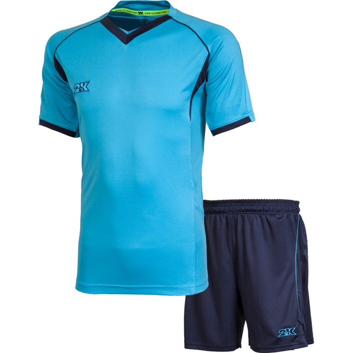 Комплект футбольной формы 2K Sport Agio, sky-blue/navy, размер XXXL