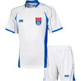 

Комплект футбольной формы 2K Sport Forte ДЮСШ 80, white/white/royal, рост 140