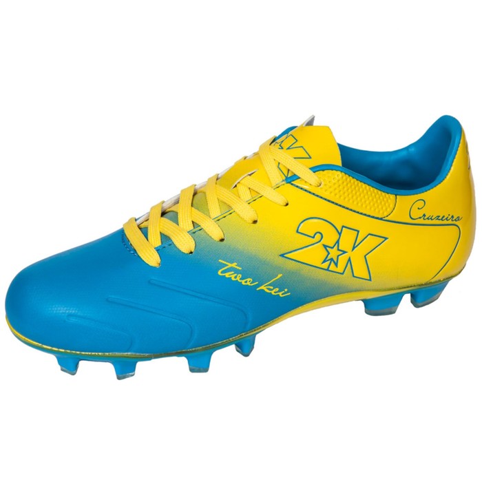Футбольные бутсы 2K Sport Cruzeiro, blue/yellow, размер 42