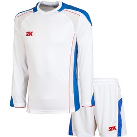 

Комплект футбольной формы 2K Sport Viva длинный рукав, white/white/royal/red, размер XXL