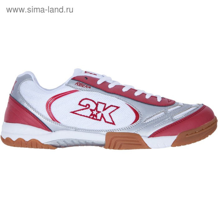 фото Кеды 2k sport ribera, white/silver/red, размер 43 2к