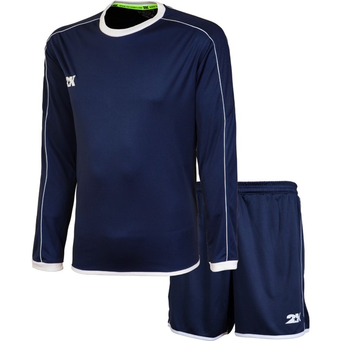 Комплект футбольной формы 2K Sport Siena длинный рукав, navy/navy/white, размер XXL