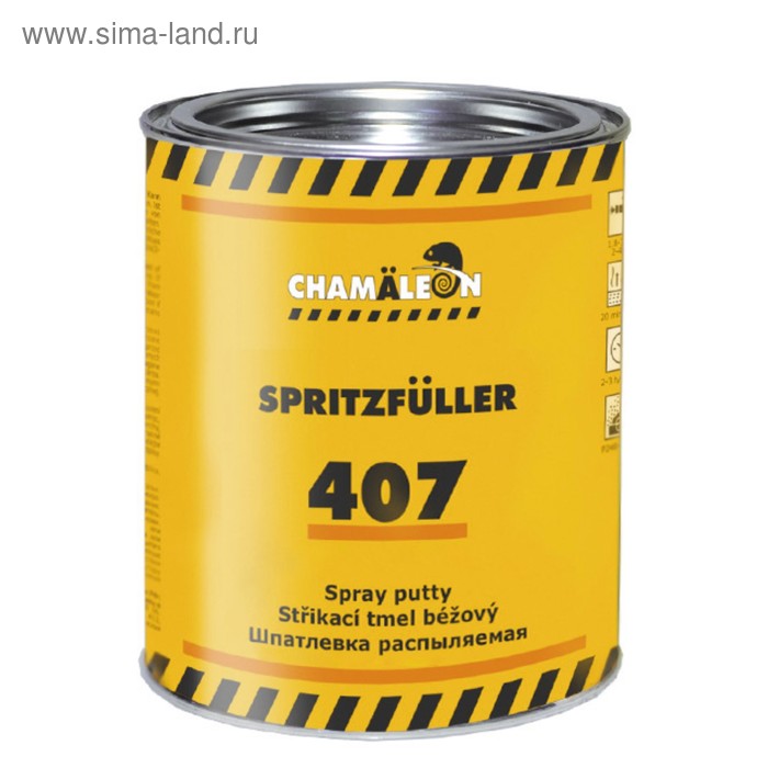 Шпатлевка CHAMAELEON жидкая отвердитель в комплекте 1225 кг 2109₽