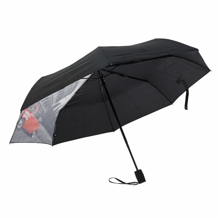 Зонт автоматический "Монохром. Италия", R=51см