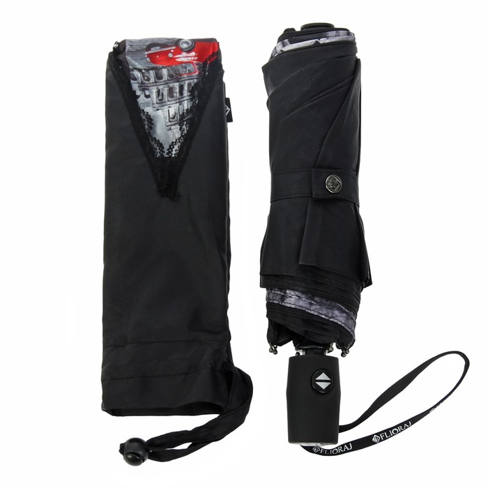 Зонт автоматический "Монохром. Италия", R=51см