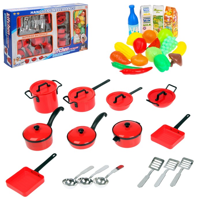 Игровой набор "Кухня", 40 предметов