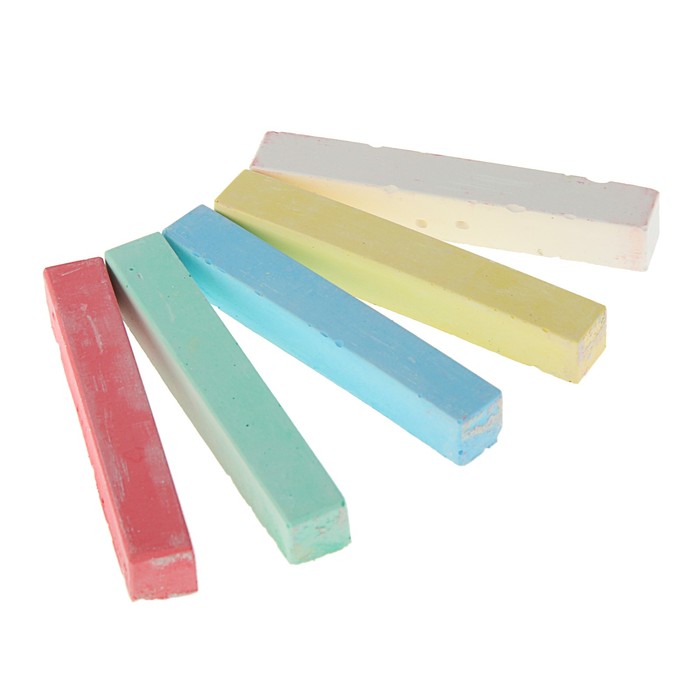 Мелки цветные для письма и рисования "Фиксики", 25 штук в ведёрке