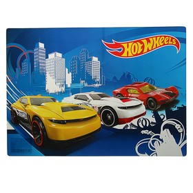 

Накладка на стол пластик А3, 420 х 297 мм, Hot Wheels
