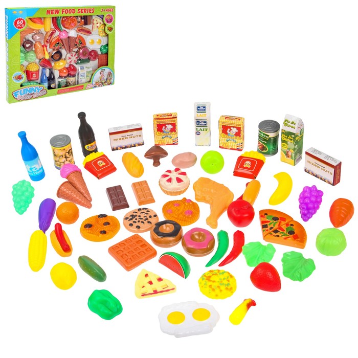 Игровой набор "Большой стол-1", 60 предметов