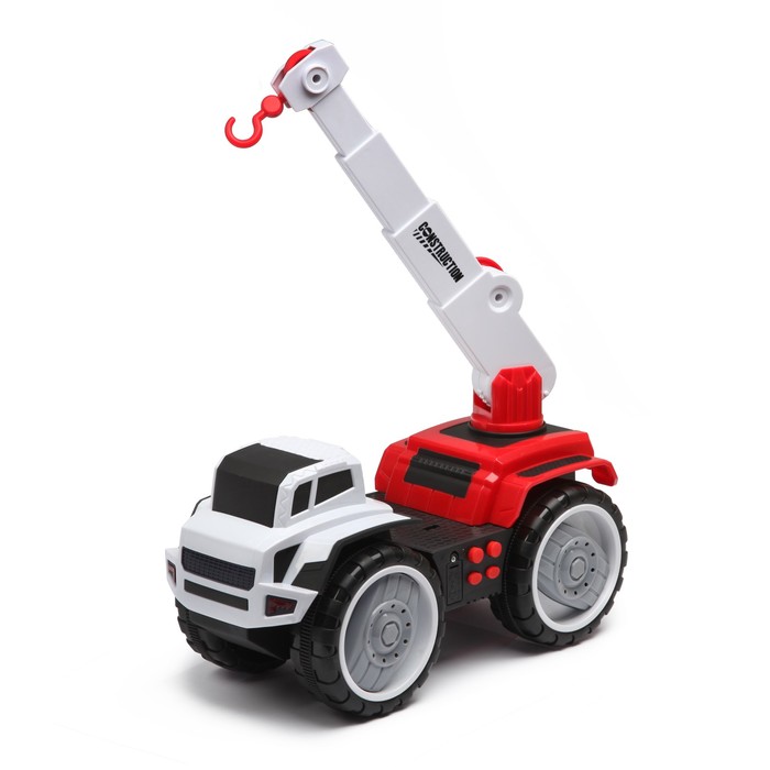 Машина инерционная "Кран", световые и звуковые эффекты