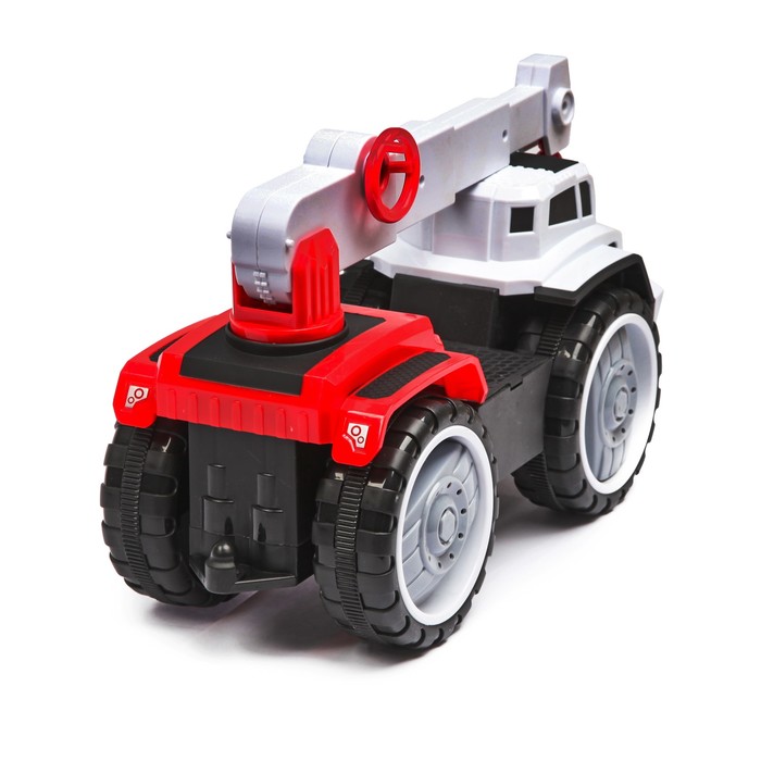 Машина инерционная "Кран", световые и звуковые эффекты