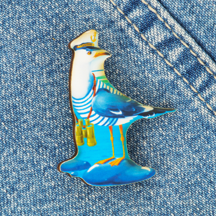 Значок «Владивосток. Чайка»