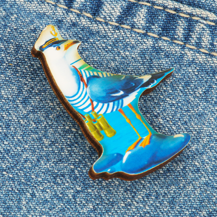 Значок «Владивосток. Чайка»