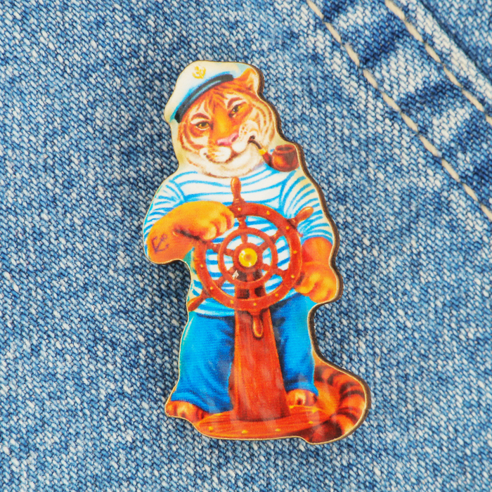 Значок "Владивосток. Тигр"