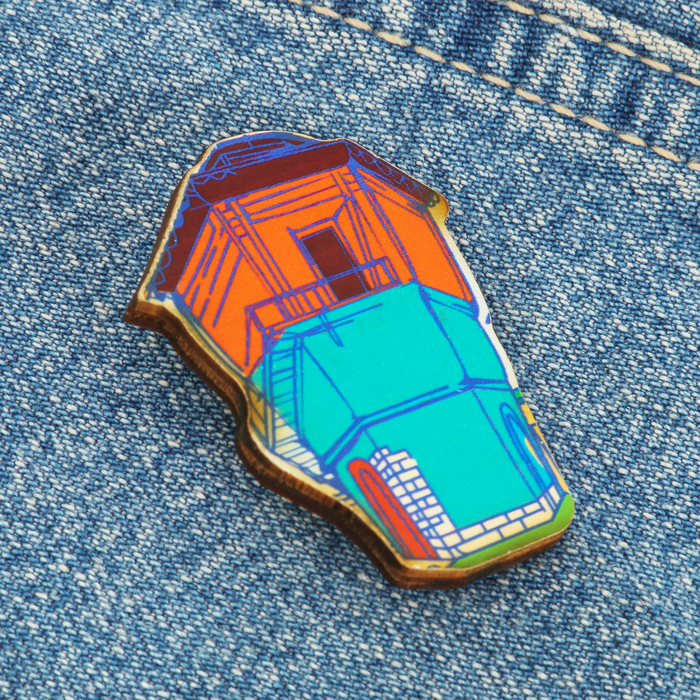 Значок «Екатеринбург. Водонапорная башня»