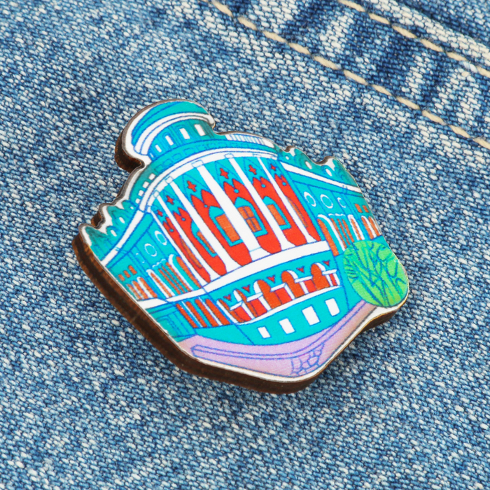 Значок «Екатеринбург. Дом Севастьянова»