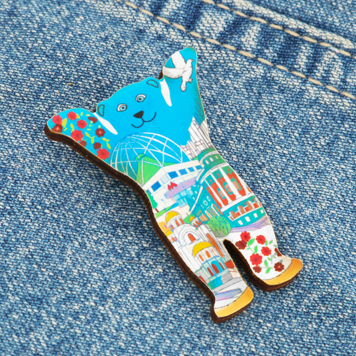 Значок «Екатеринбург. Берлинский мишка»