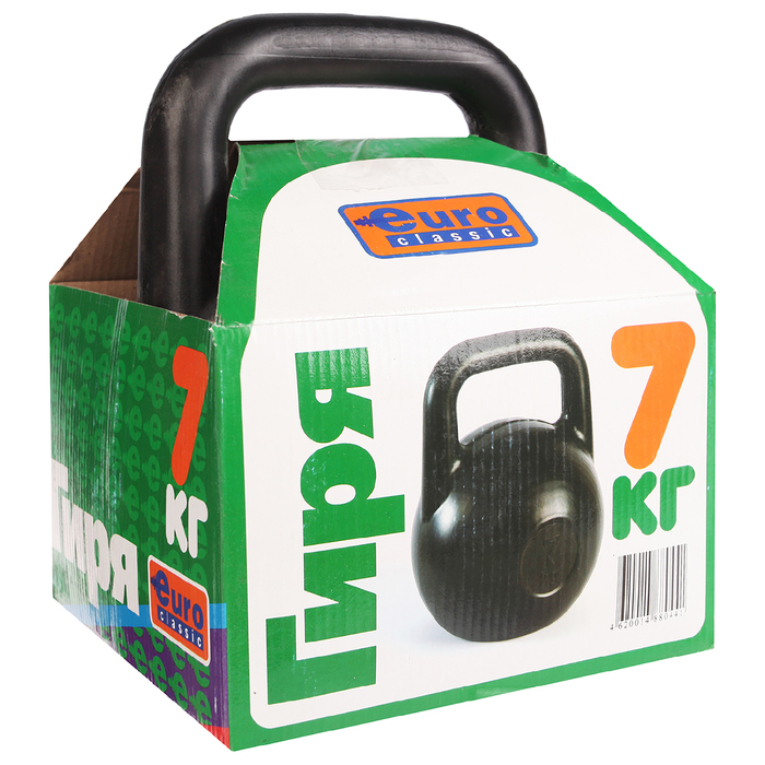 Гиря виниловая 7 кг.