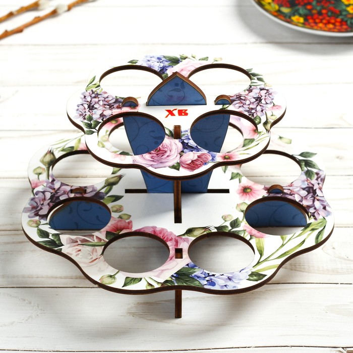 Подставка пасхальная "Цветы"