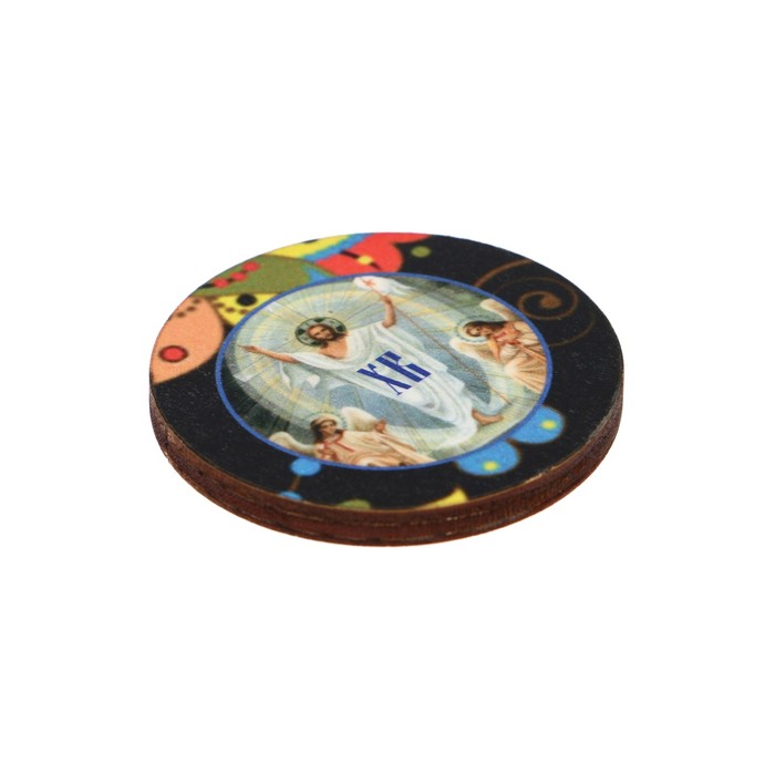 Магнит "ХВ" ангелы; ассорти, 40 мм