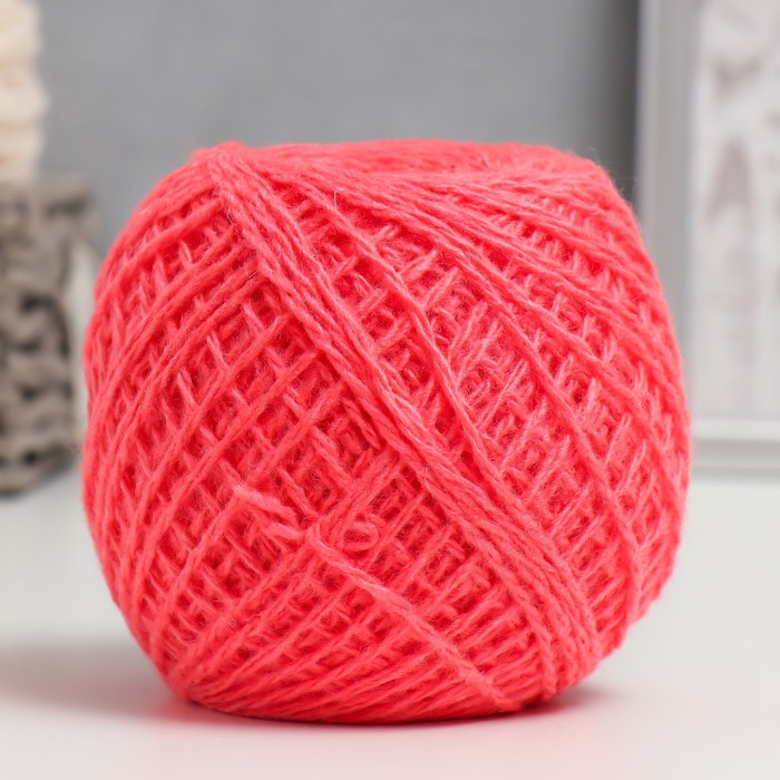 Пряжа "Акрил" 100% акрил, 253м/100гр (Коралл)
