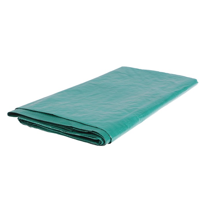 Тент защитный, 8 х 8 м, плотность 120 г/м², зелёный