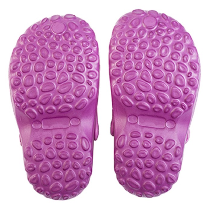 Аквашузы детские со светодиодами, арт. 7155A, цвет сиреневый, размер 28